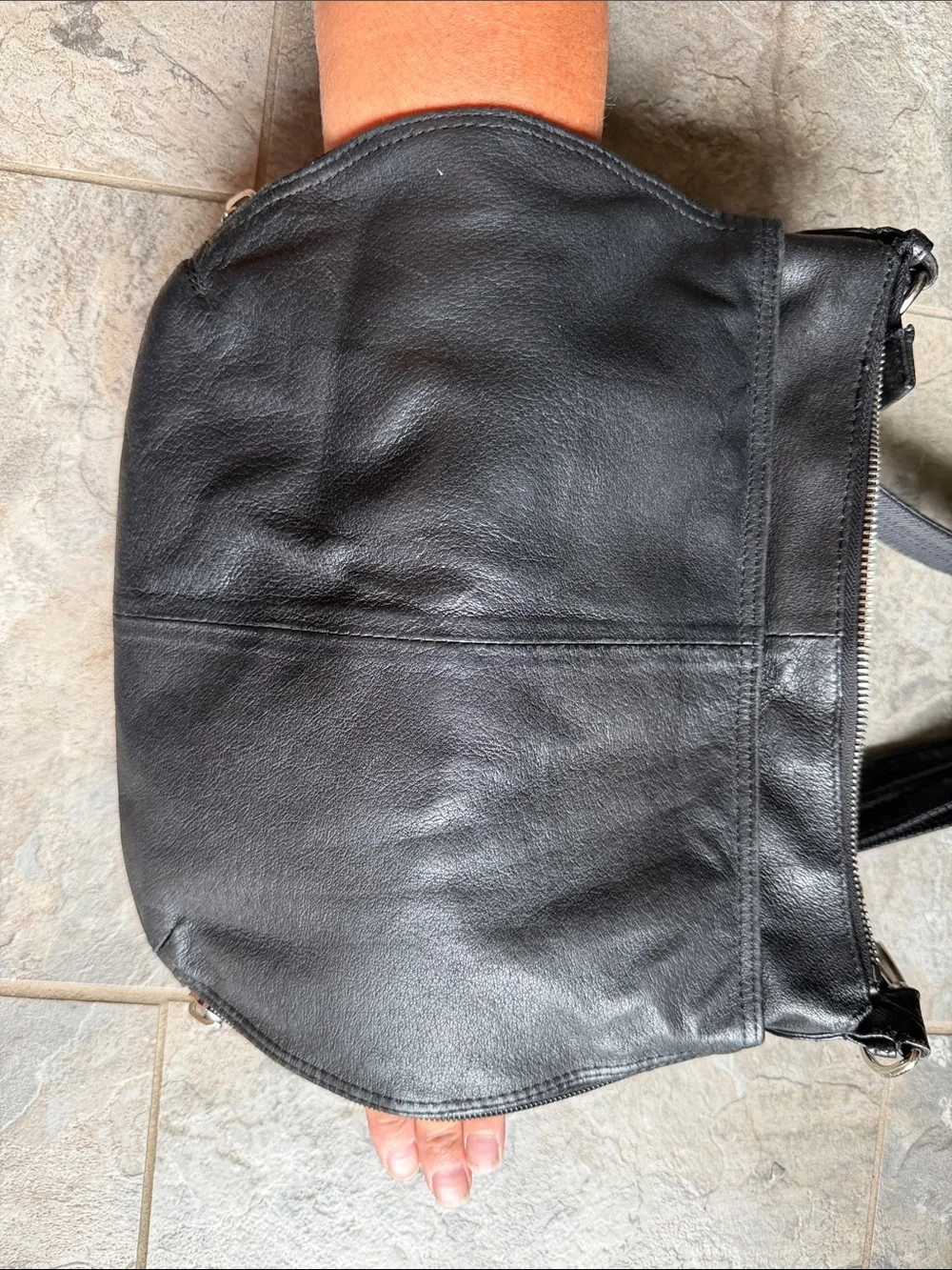 Gun Tote’n Mamas leather conceal carry Crossbody Bag